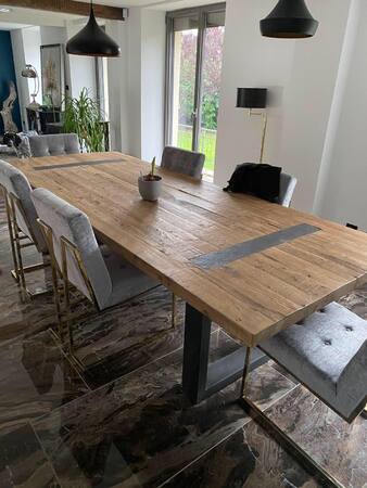 Table en bois sur-mesure